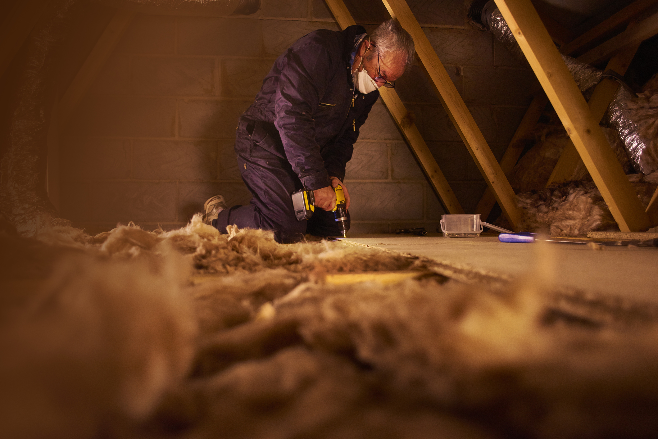Eco-friendly loft insulation
