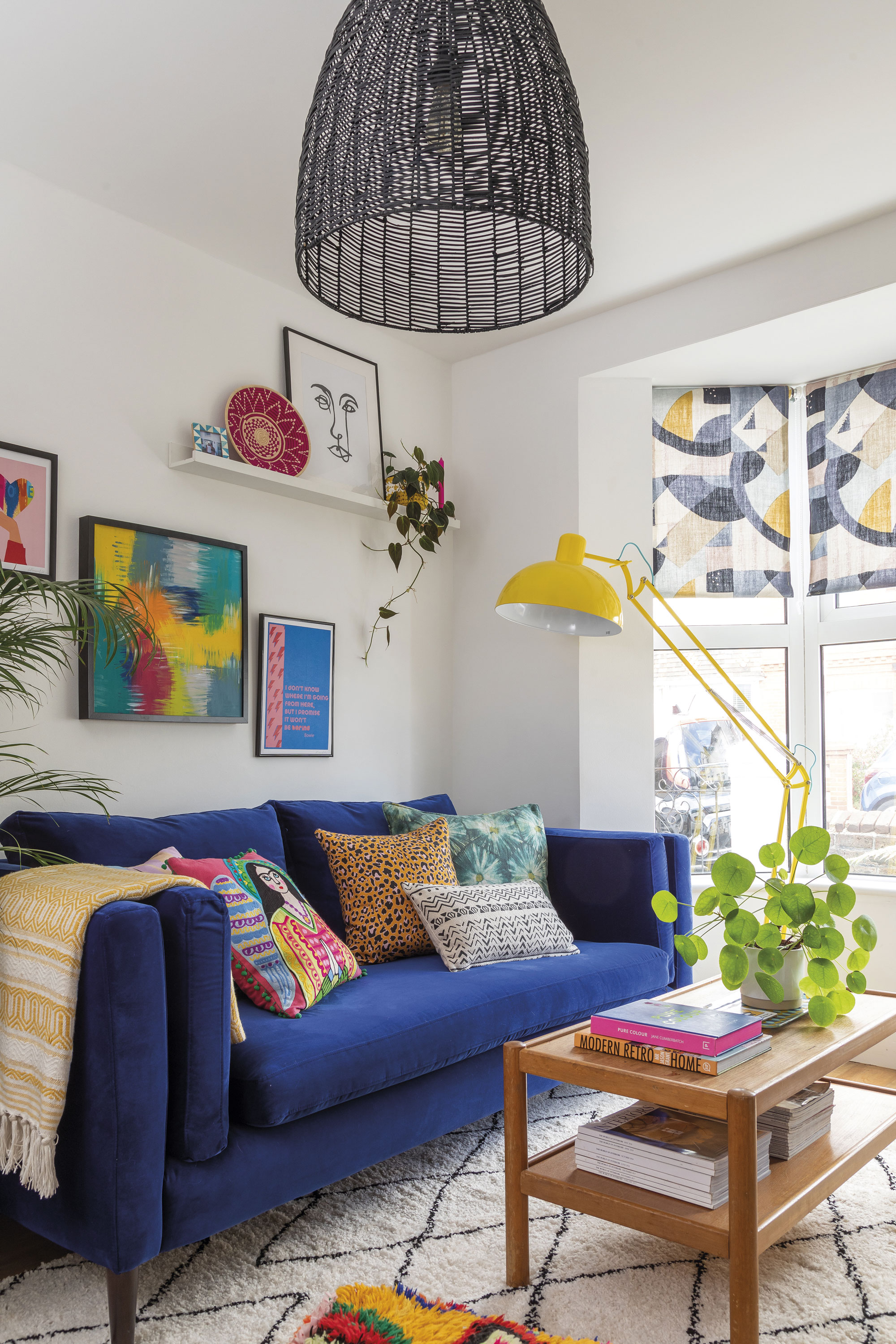 Gemma loves colour and wanted to bring a touch of the exotic to her home. A relatively compact space, she planned her layout meticulously, measuring every piece of furniture to ensure it fitted the proportions Gemma loves colour and wanted to bring a touch of the exotic to her home. A relatively compact space, she planned her layout meticulously, measuring every piece of furniture to ensure it fitted the proportions
