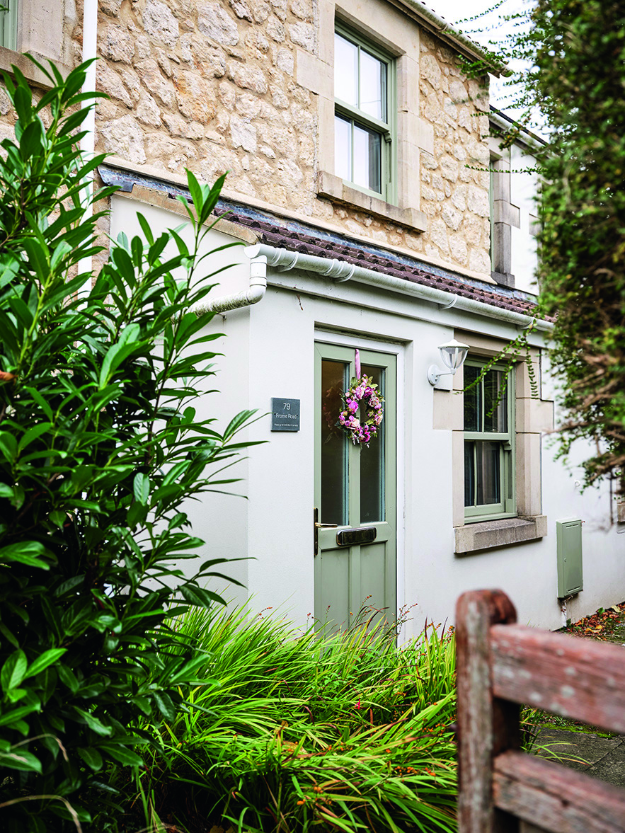 Now a welcoming, cosy cottage; Ali and Gary have transformed this once unusual house into a family home Now a welcoming, cosy cottage; Ali and Gary have transformed this once unusual house into a family home