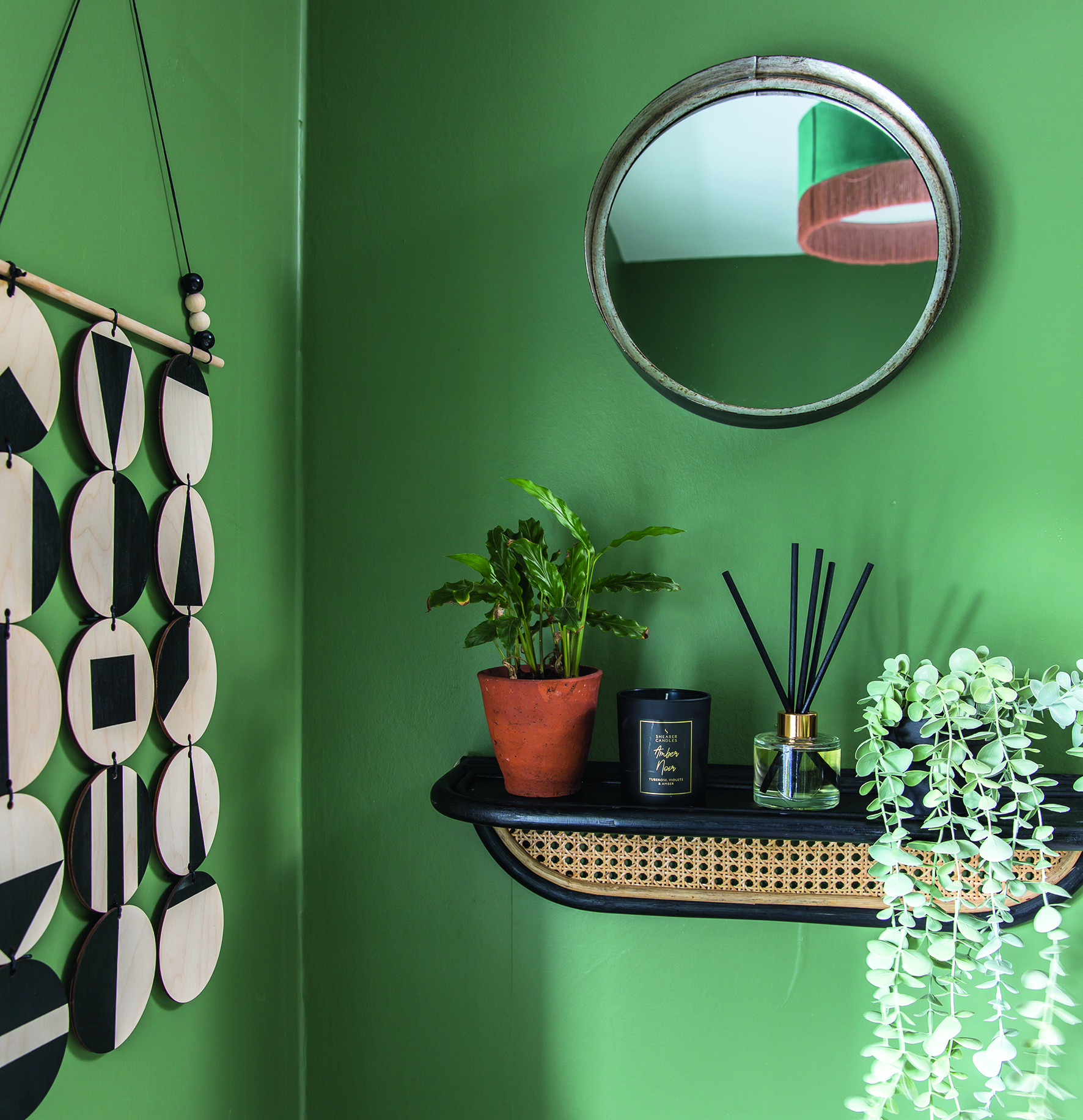 green hallway
