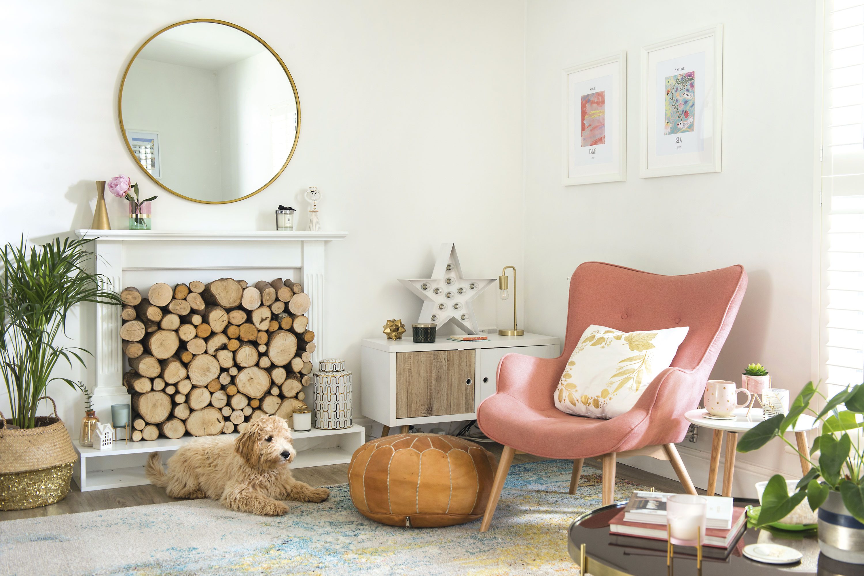 pink armchair pink armchair