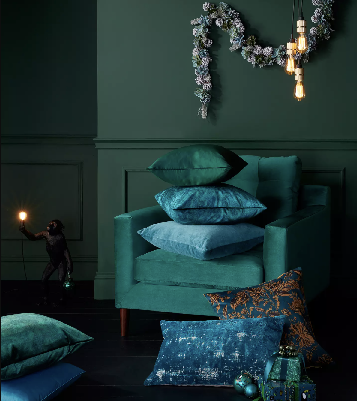 Screenshot 2021-08-24 at 14.06.12 Italian Velvet Square Cushion, £50, John Lewis & Partners