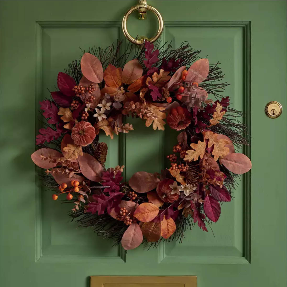 Artificial Autumn Wreath