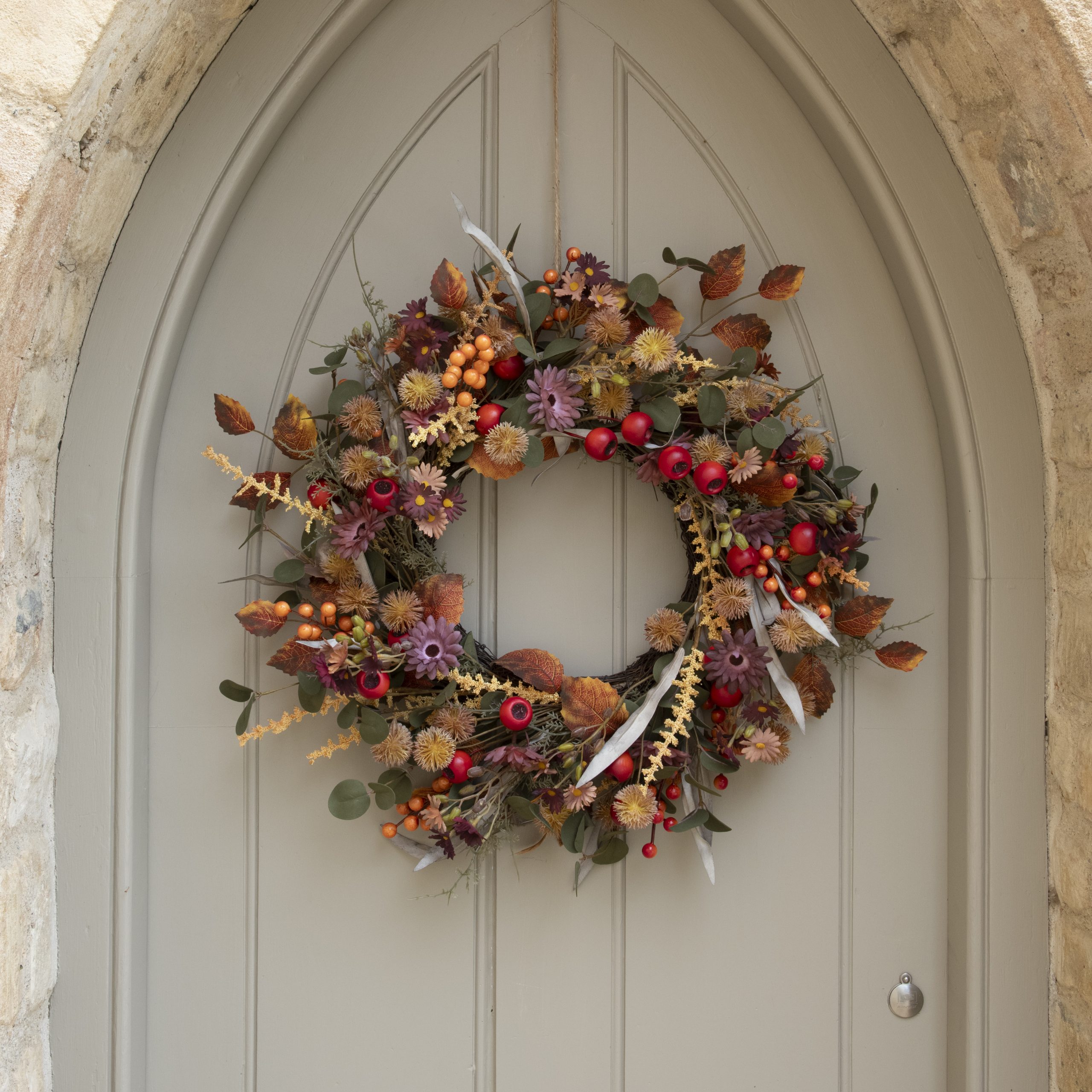 Eucalyptus Autumn Wreath