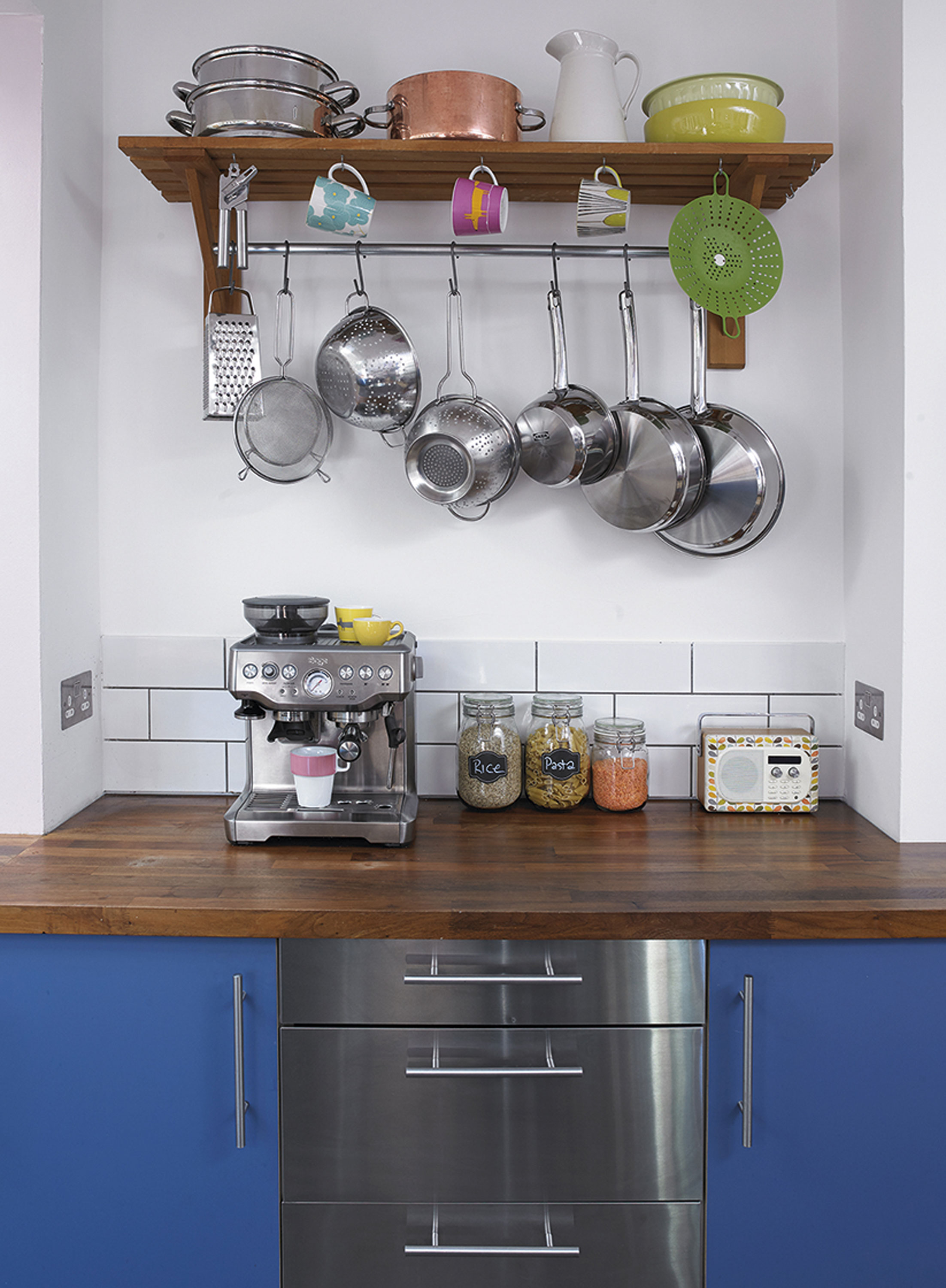 Style advice - Choose open storage Style advice - Choose open storage