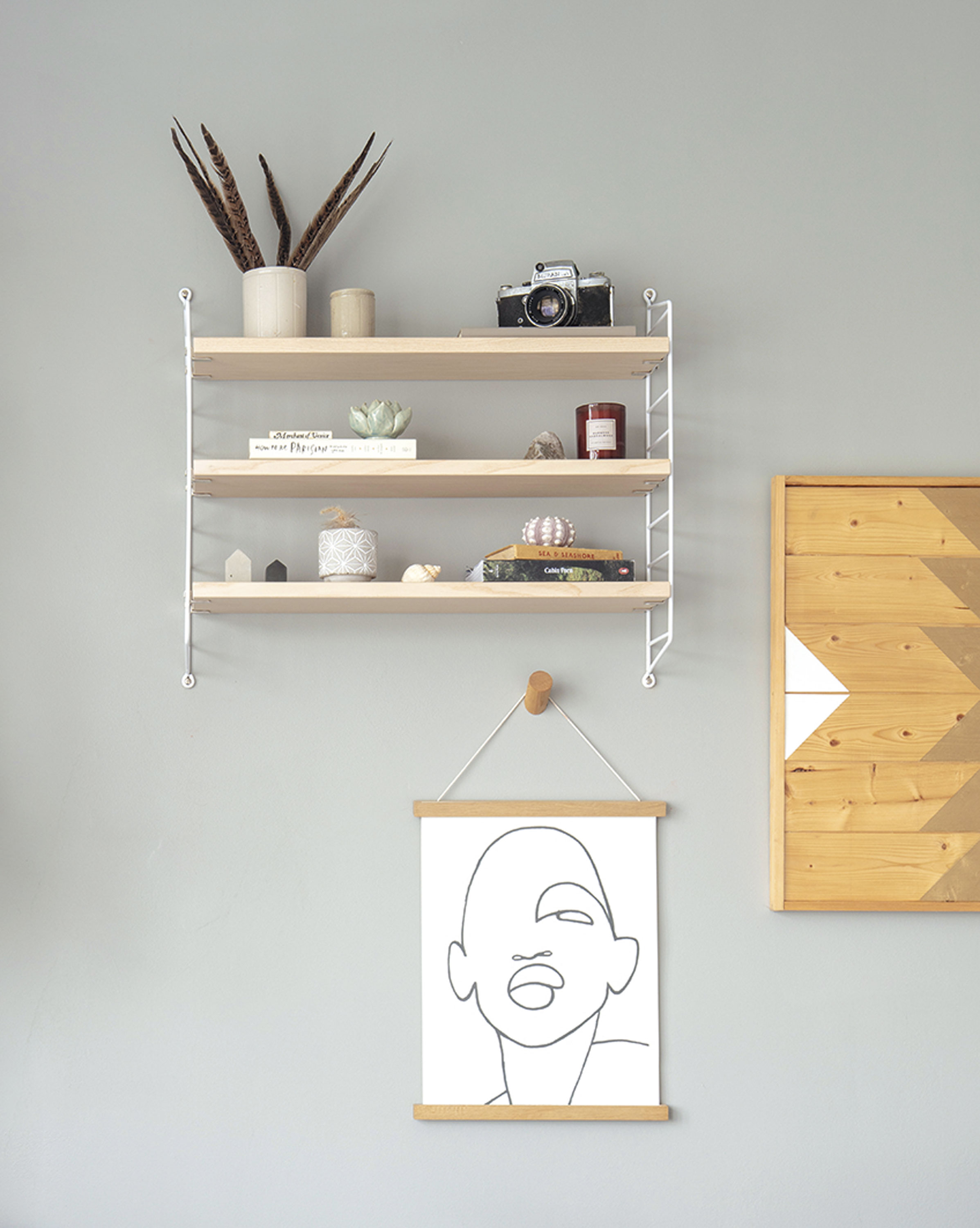 Yoko's style advice: 'Style up shelves'