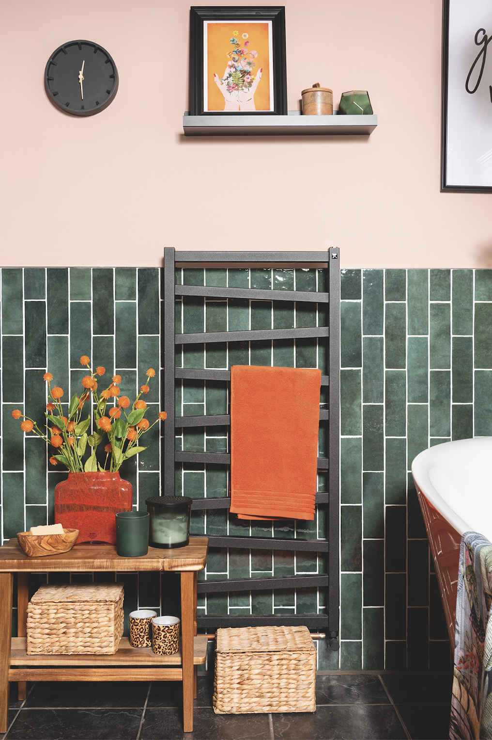 Anthea has thought about every detail, right down to choosing a quirky radiator design for a stylish twist on a practical essential Anthea has thought about every detail, right down to choosing a quirky radiator design for a stylish twist on a practical essential