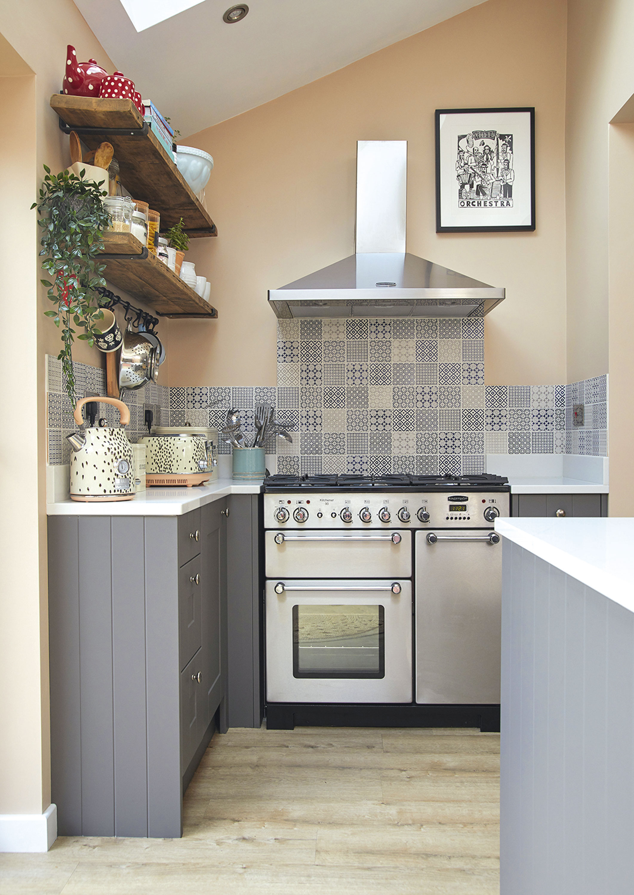 Kitchen makeover: 'We turned three rooms into one!'