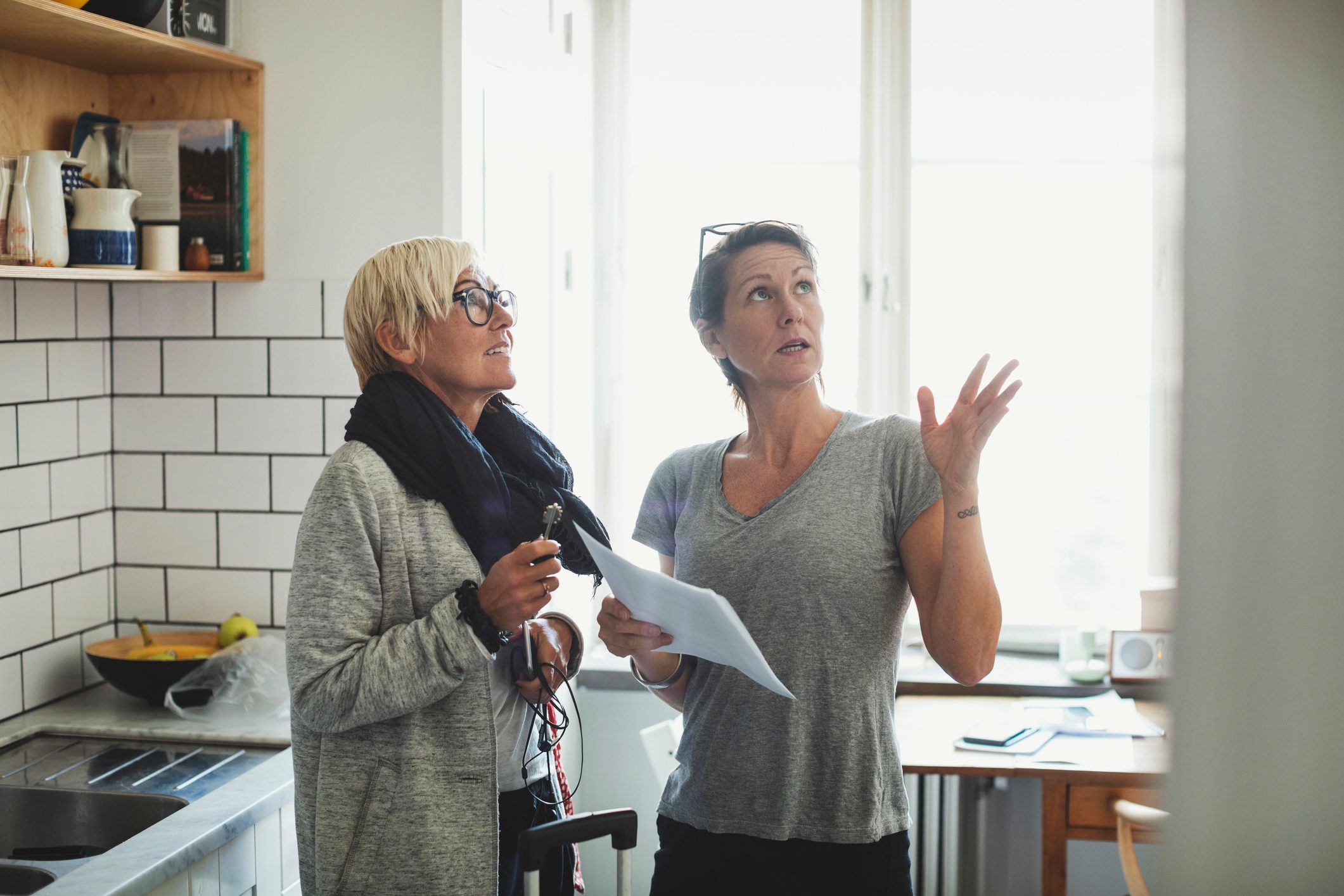 Talking to a kitchen designer