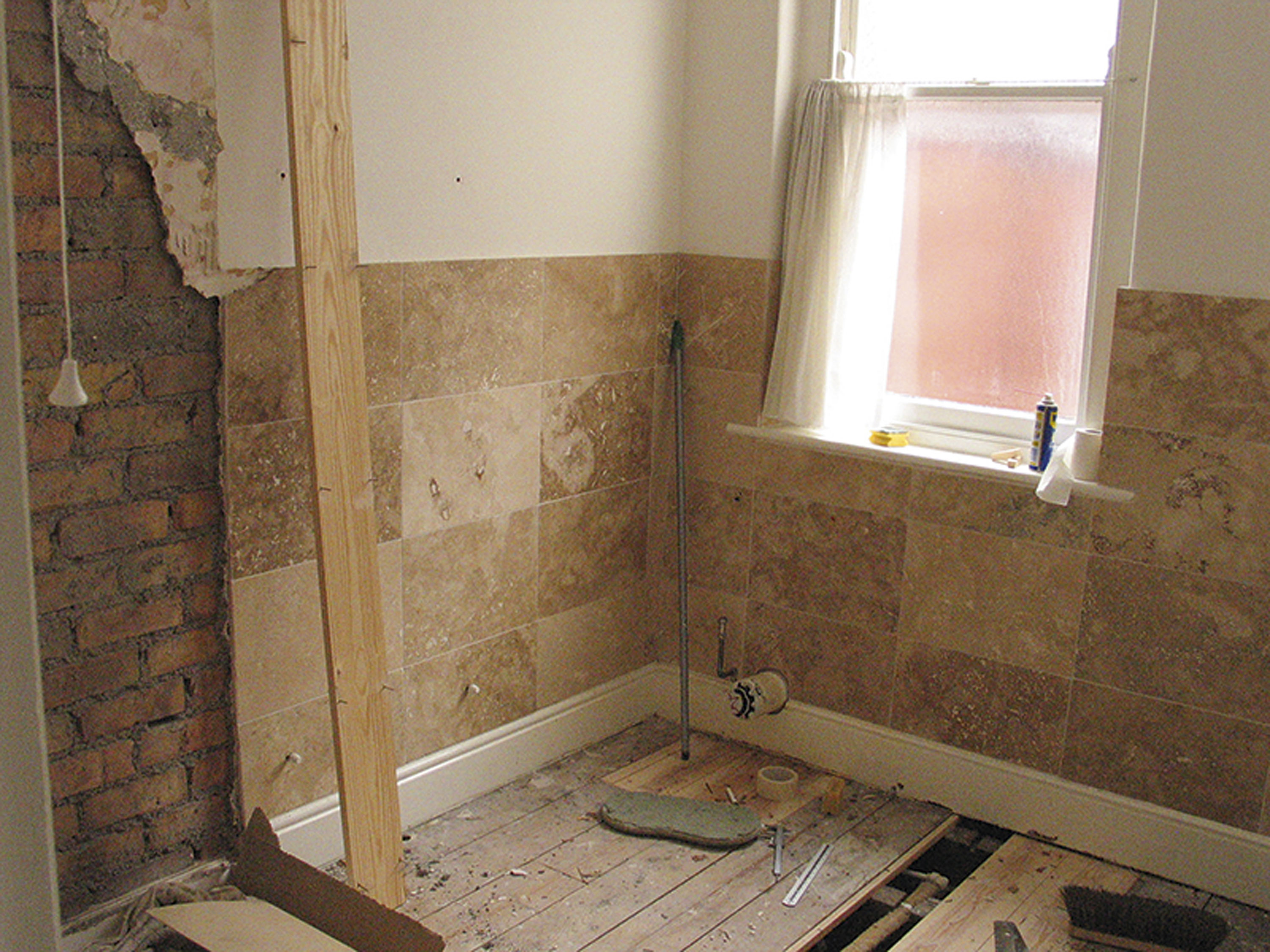 'My small home office has all I need' Before she transformed it into an office, Kate's bathroom was underused
