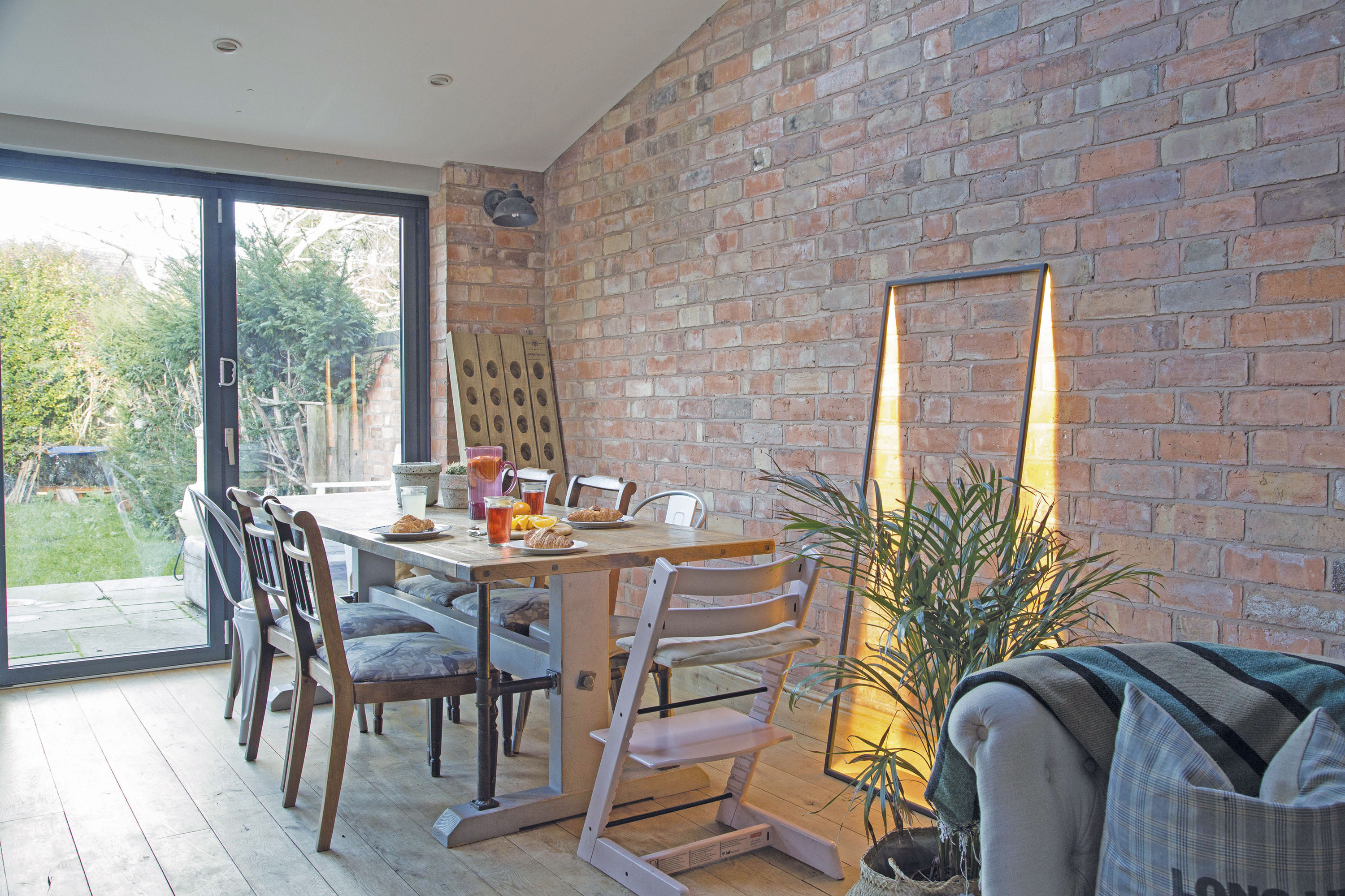 The kitchen-diner is where the whole family congregates to cook, play, chat, work and enjoy one another’s company