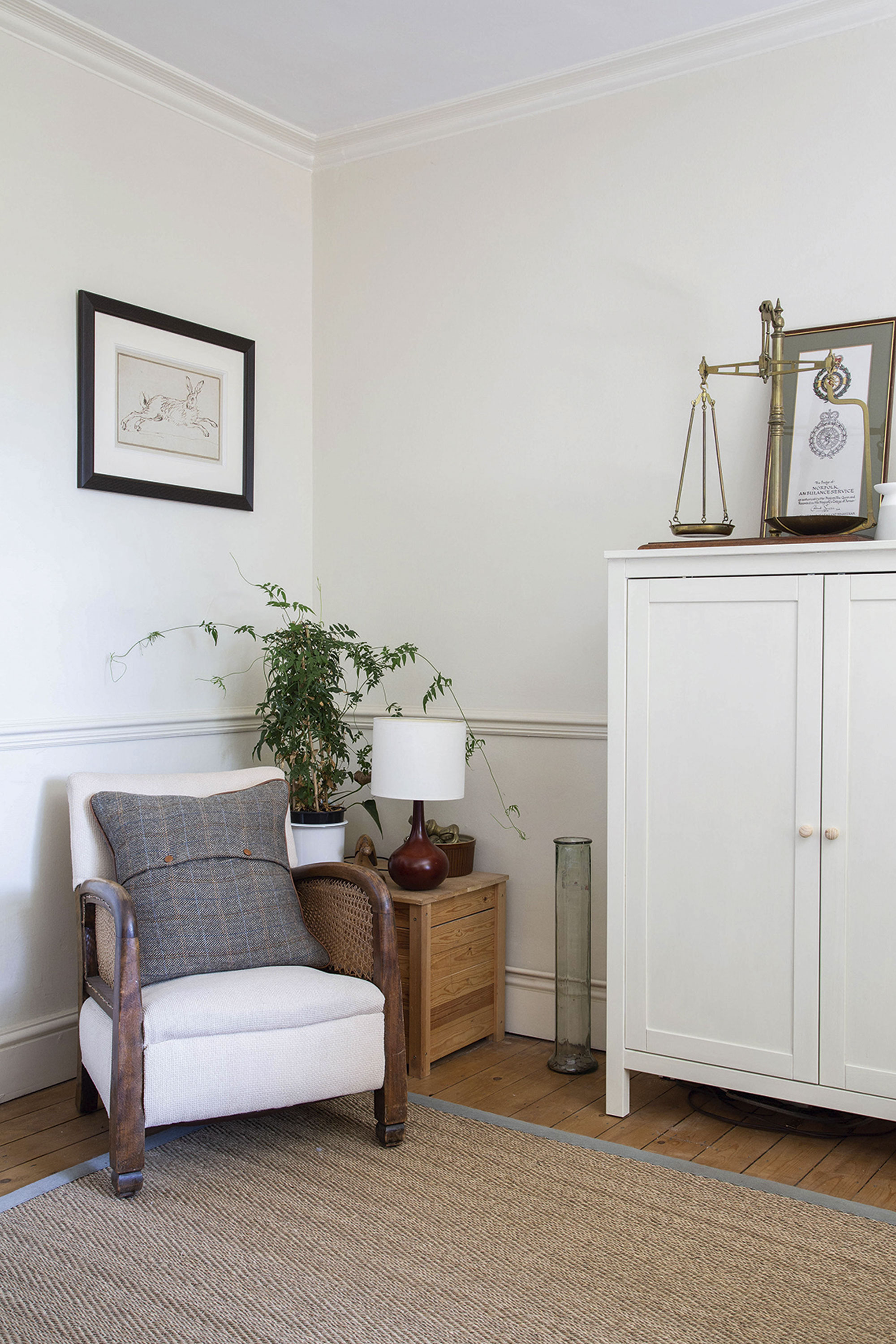 Real home: 'It was a bigger project than we ever imagined' Vicky and Dale kept as many features as possible. ‘The living room still has the original woodwork around the doors and window,’ she says. ‘Those are the features that made us fall in love with the property’