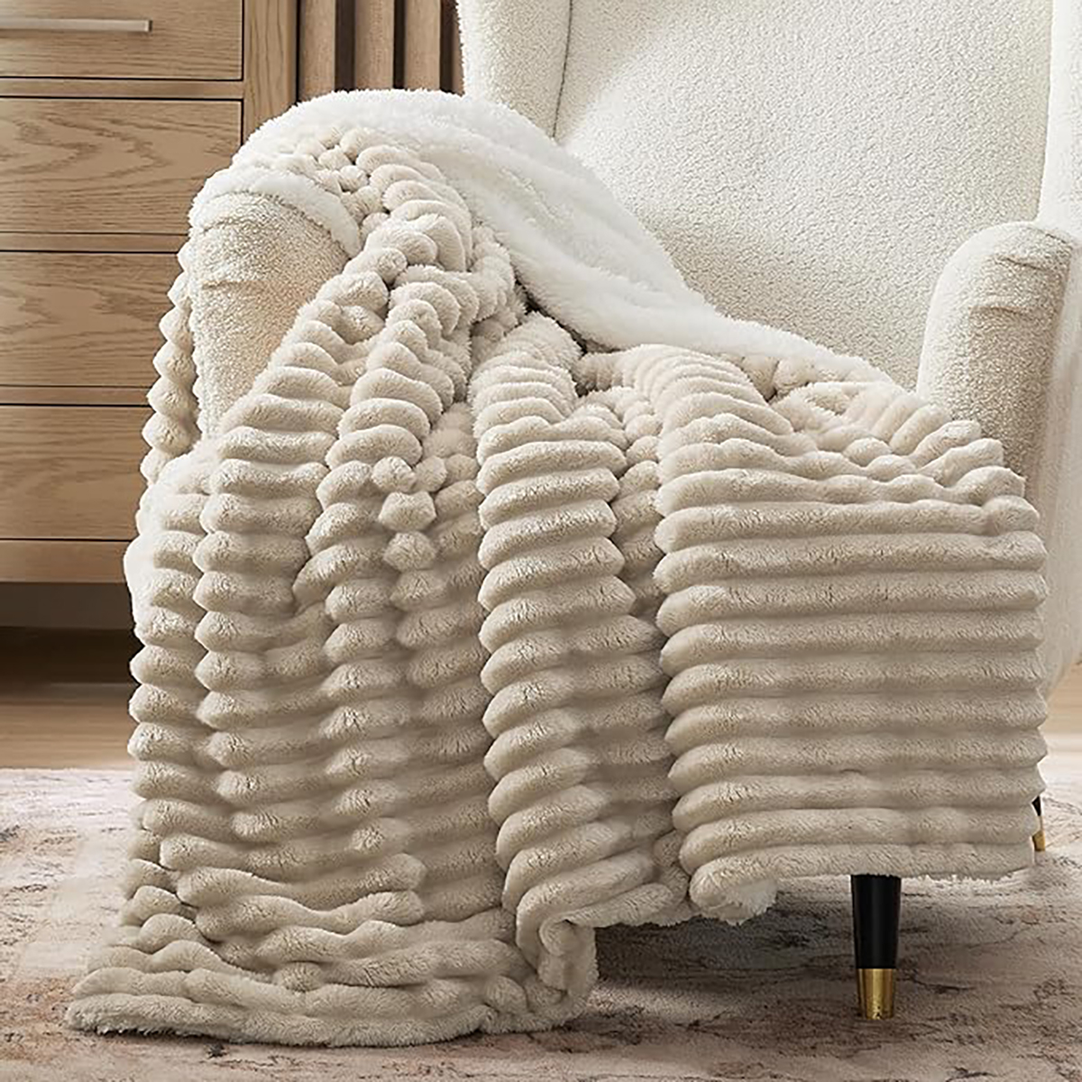 Bedsure Sherpa Fleece blanket