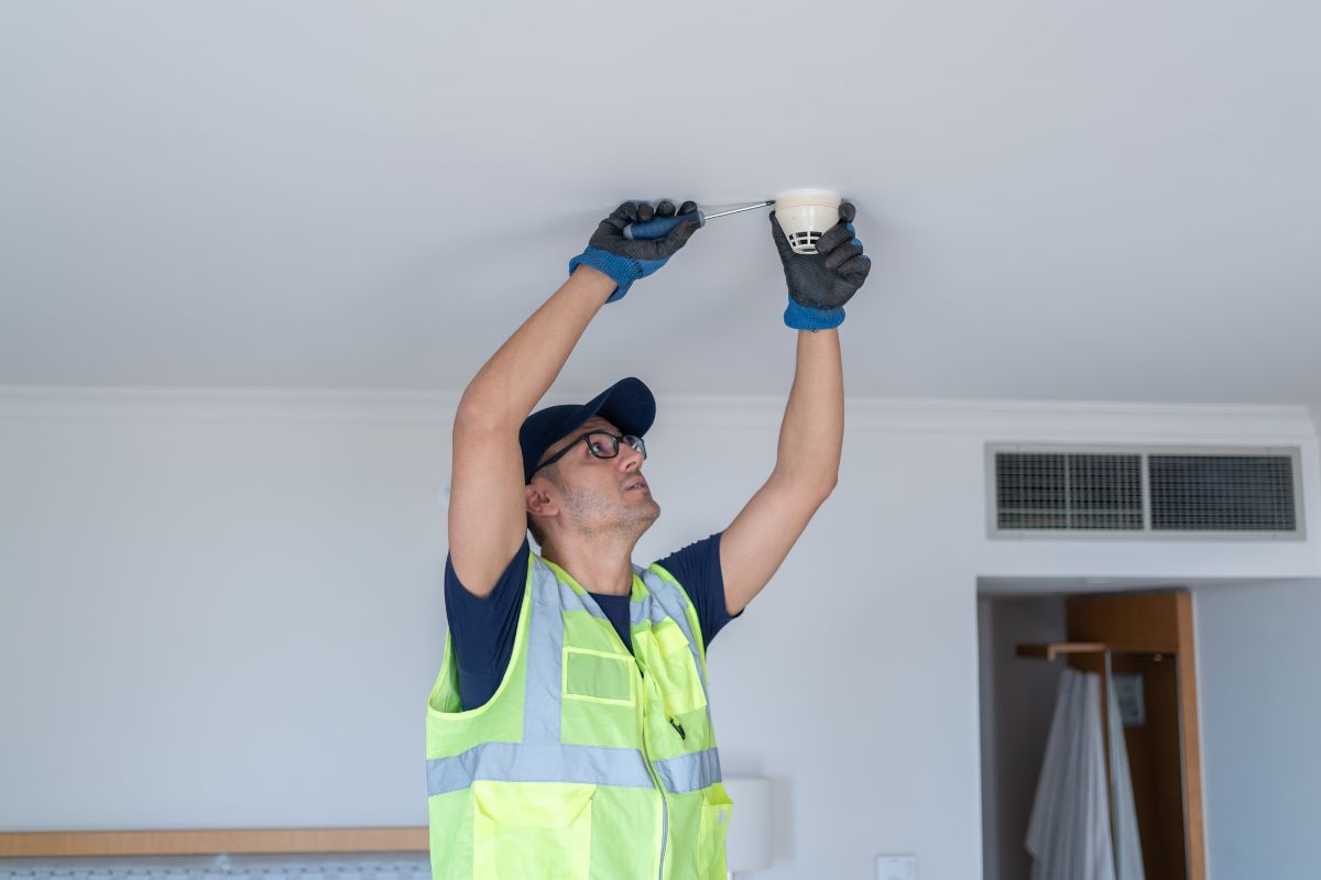 Installing a carbon monoxide detector