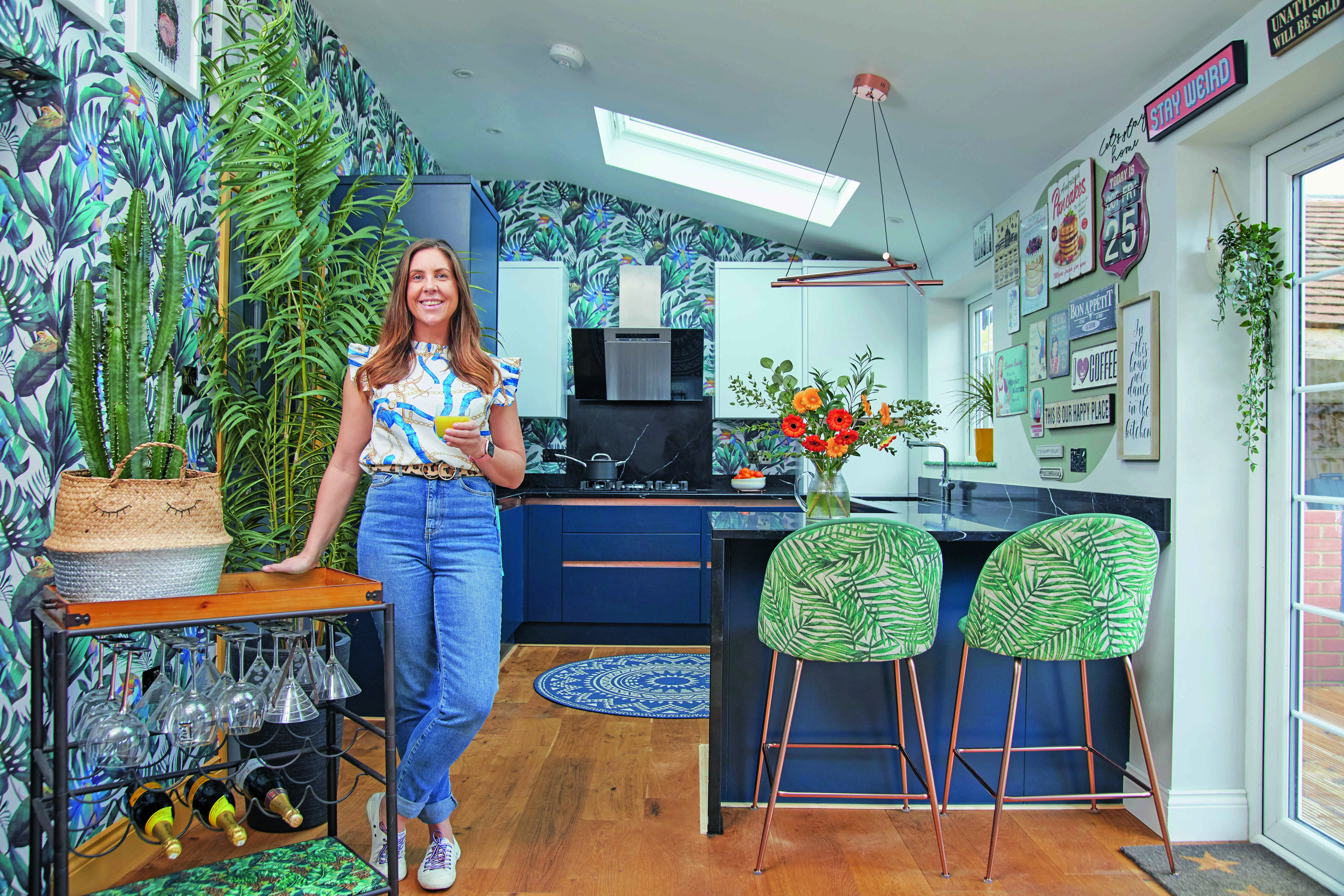 Emily's vibrant kitchen makeover