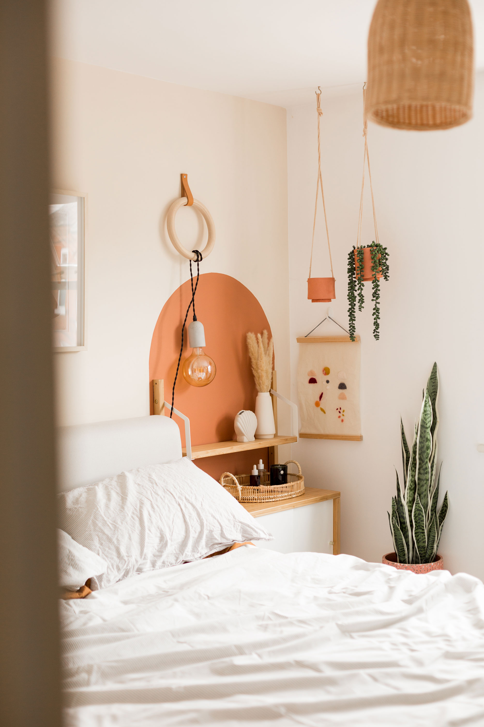 DIY painted wall arches DIY painted wall arches