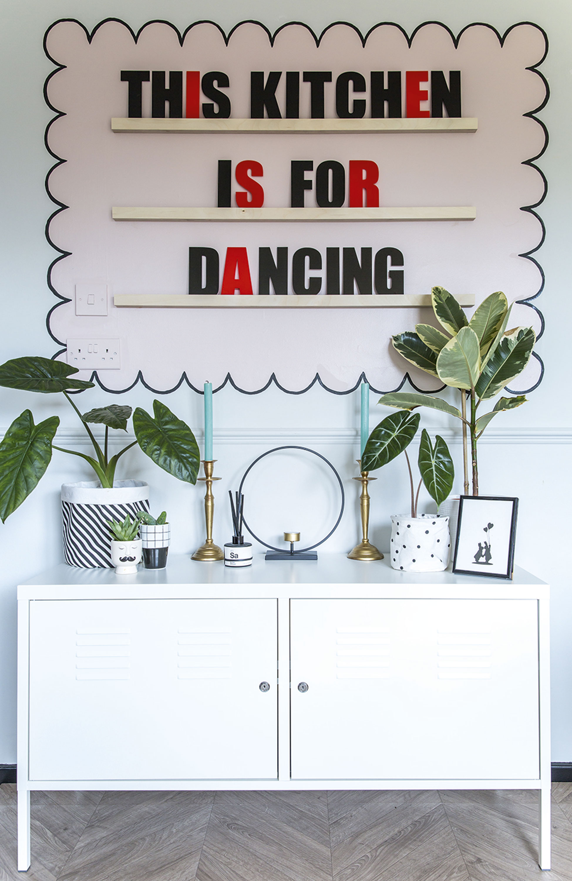 Kitchen makeover: 'We gave our kitchen a retro revamp for under £900'