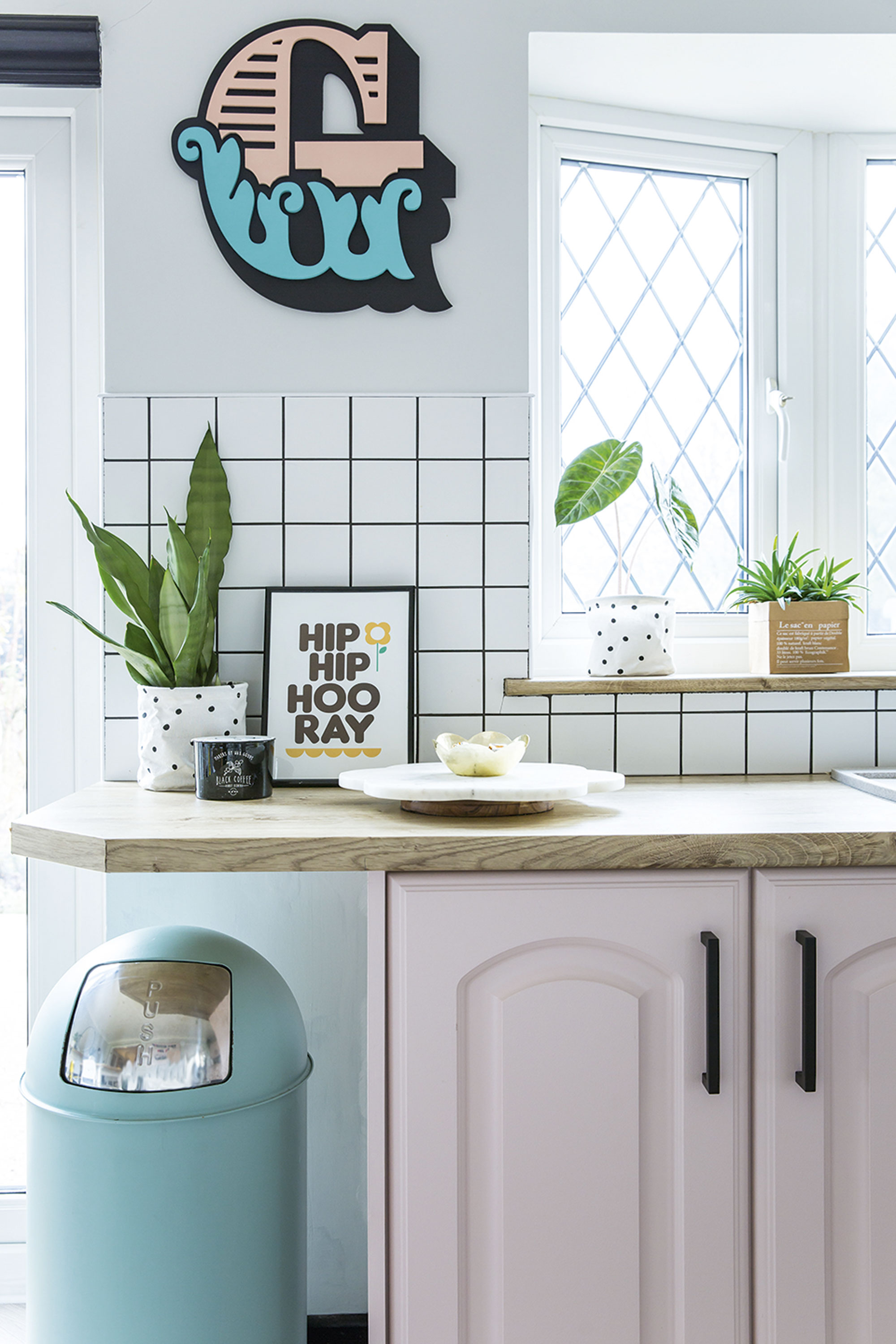 Kitchen makeover: 'We gave our kitchen a retro revamp for under £900'