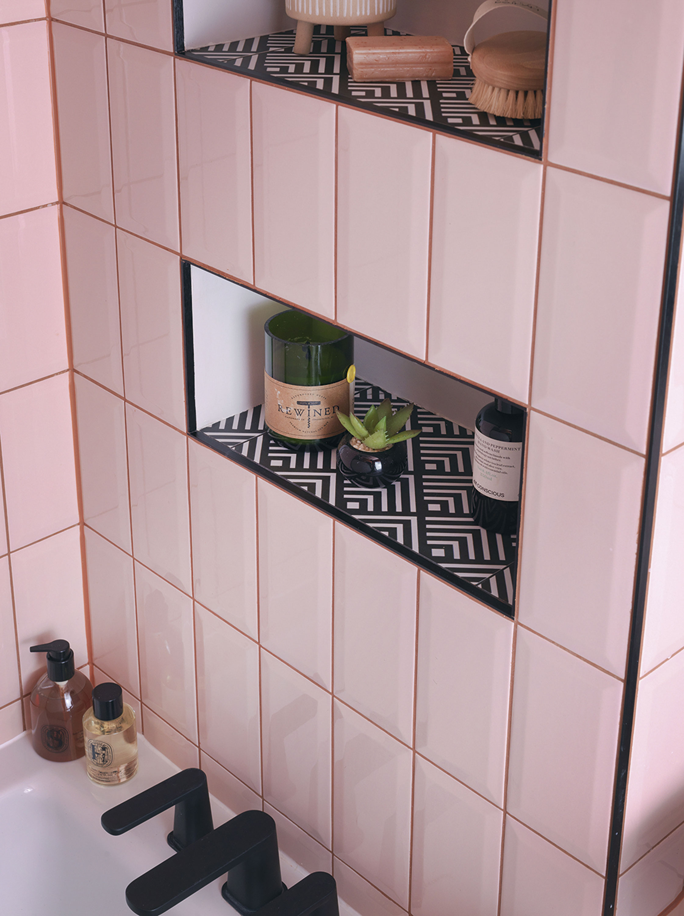 Add alcoves for storage Add alcoves for storage