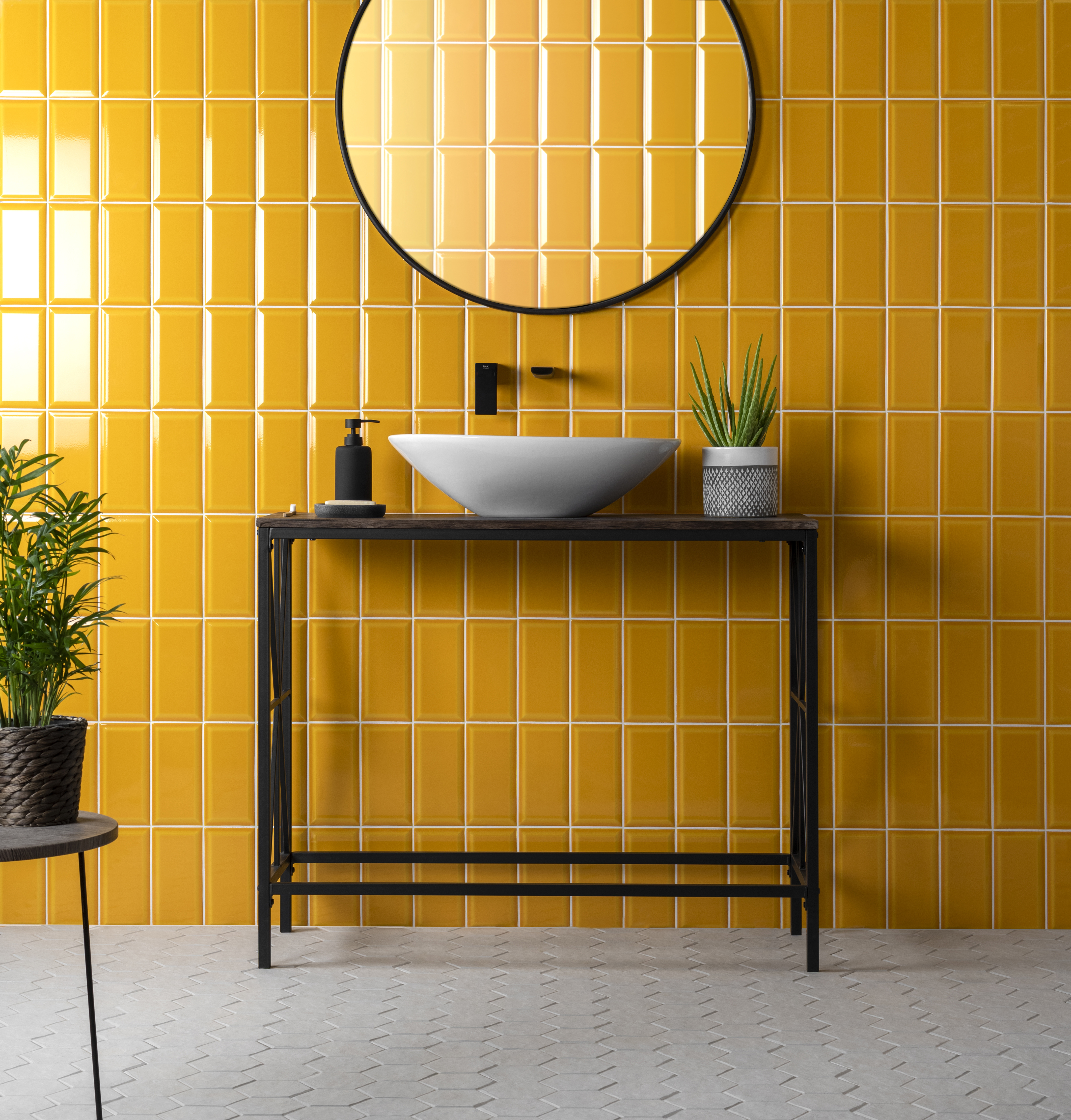 Victorian Mango Biselado Metro Tiles