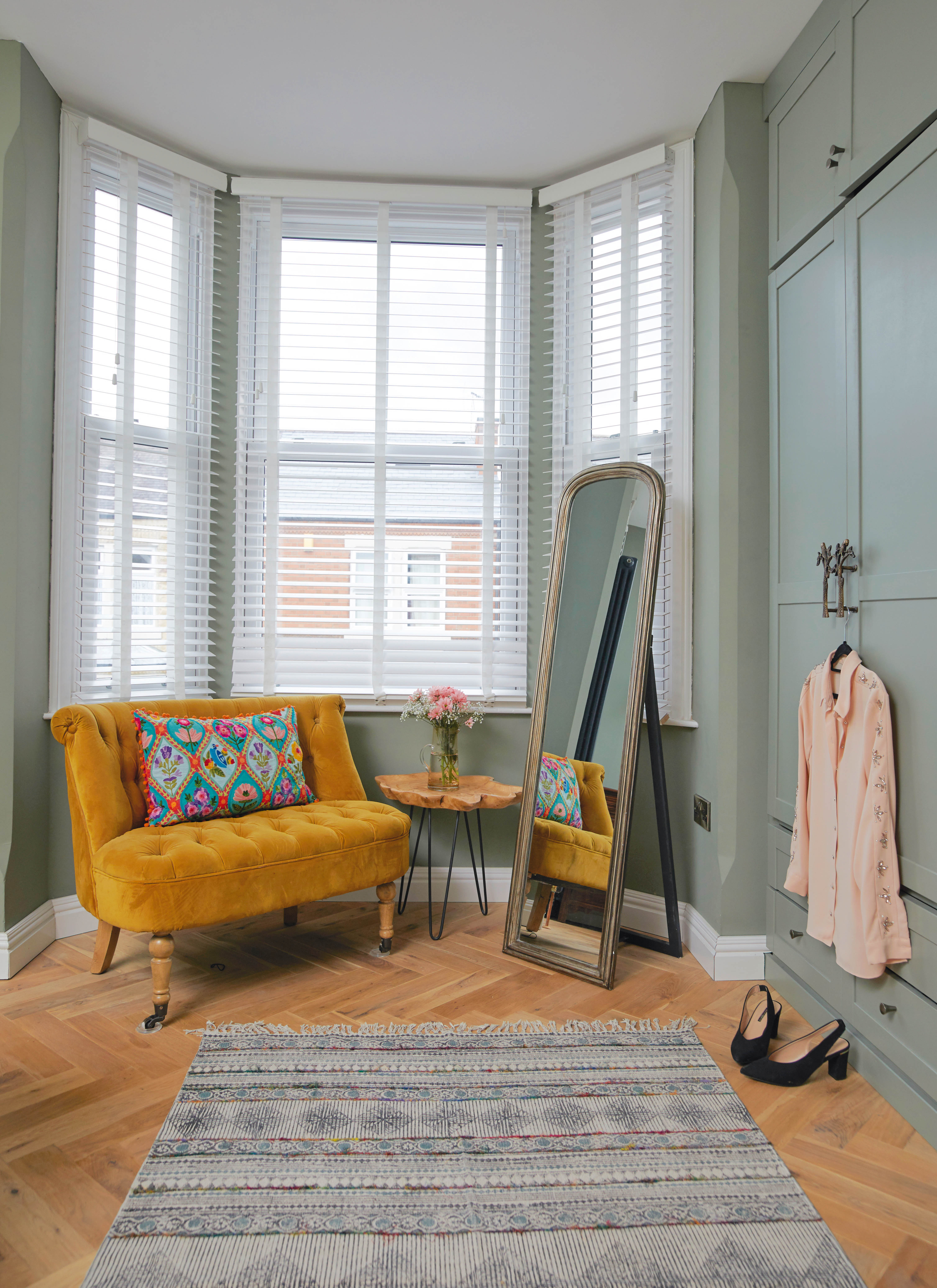 Becky's master bedroom